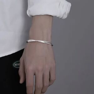 Silver Bangle Bracelet